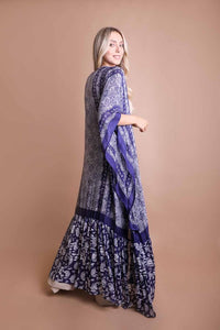 Paisley Tapestry Free Flow Kimono